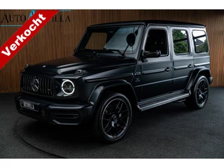Mercedes-Benz G-Klasse 63 Navi Burmester Leer 360 Camera PTS Massage Schuif (kantel) dak Memory seats Stoelventilatie Stoelverwarming Climate voor en achter Distronic+ Trekhaak