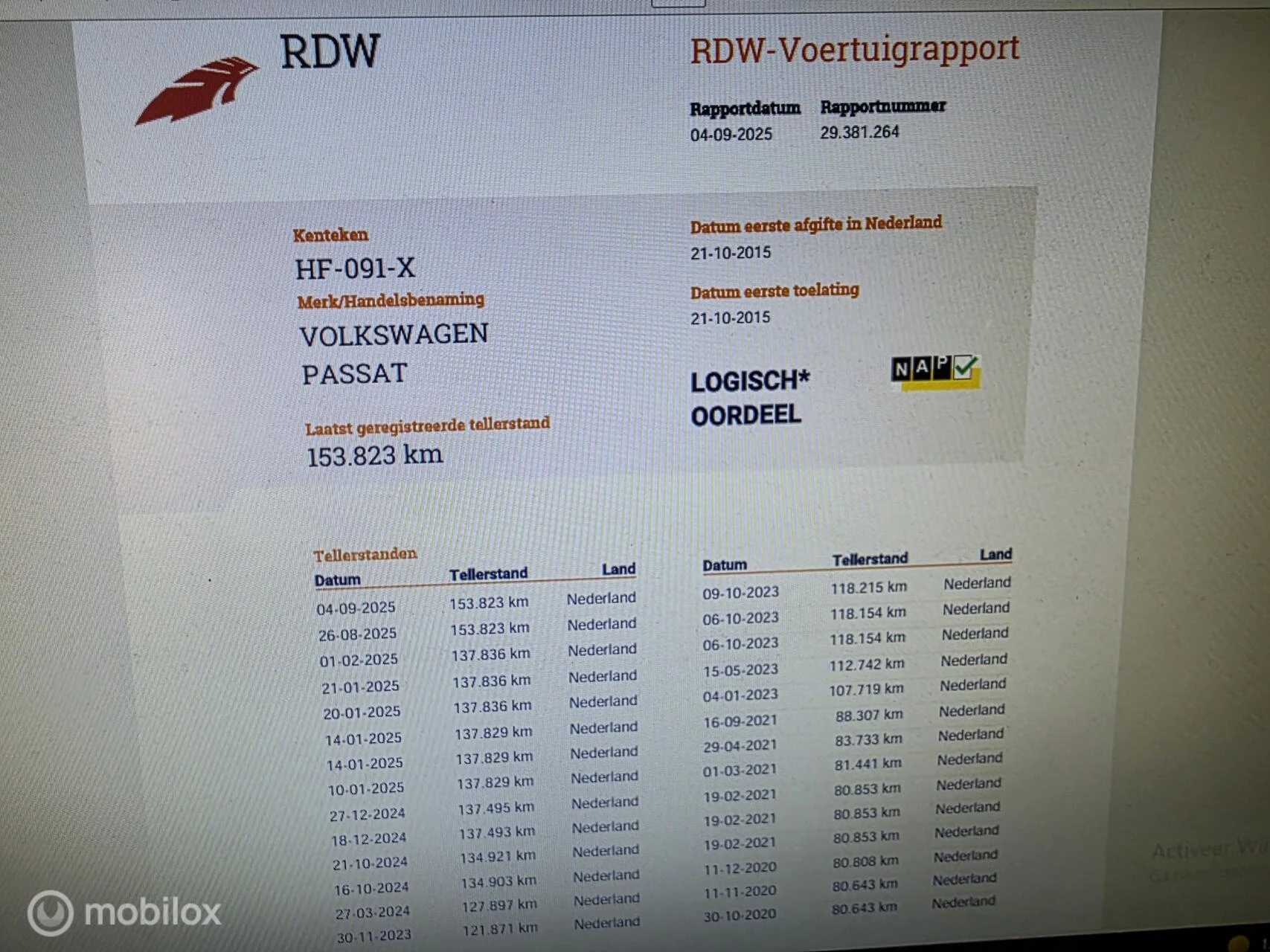 Hoofdafbeelding Volkswagen Passat