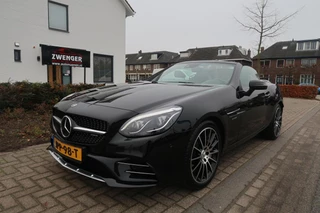Hoofdafbeelding Mercedes-Benz SLC Mercedes SLC AMG 43 MAGIC-SKY DAK|CAMERA|ADAPTIVE CRUISECONTROL|HARMAN-KARDON|MEMORY|DEALER ONDERHOUDEN