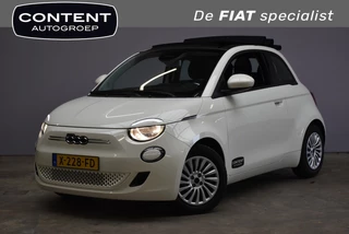 Hoofdafbeelding Fiat 500e Fiat 500e Cabrio 24kWh 70pk Aut Icon | Carplay & Android Auto