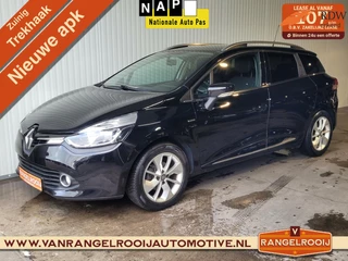 Renault Clio Estate 0.9 TCe Limited, trekhaak, airco, cruise, navi, 16" lmv