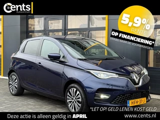 Hoofdafbeelding Renault ZOE Renault ZOE R135 Limitee Riviera 52kWh Koop accu Leer
