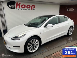 Hoofdafbeelding Tesla Model 3 Tesla Model 3 Long Range AWD 75 kWh PANORAMA TREKHAAK LVD ETC