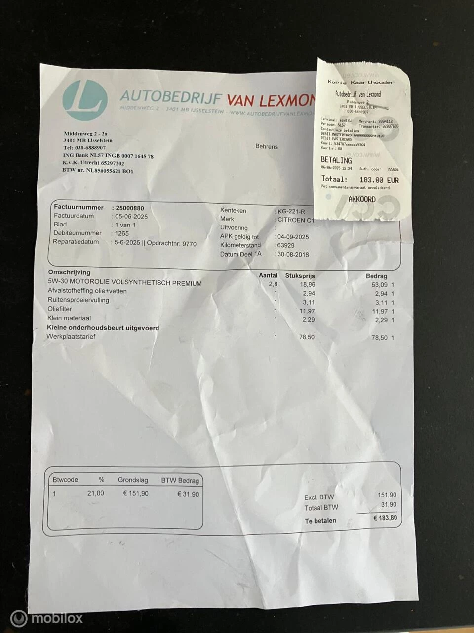 Hoofdafbeelding Citroën C1