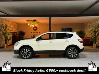 Nissan Qashqai 1.6 Tech View Garantie 360 Camera Leder Alcantara Trekhaak Navi Cruise Clima Rijklaar