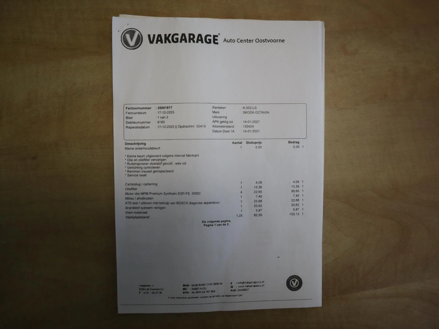 Hoofdafbeelding Škoda Octavia
