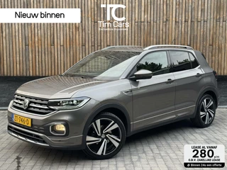 Volkswagen T-Cross 1.0 TSI R-line Automaat | LED | Trekhaak |  Getint glas | Climate control | Cruise control adaptief | Lane assist | Dode hoek detectie | DAB | Navigatiesysteem | Inklapbare spiegels | Parkeersensoren voor en achter