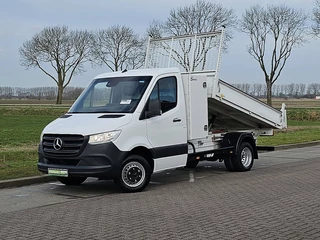 Mercedes-Benz Sprinter 514 2.2 CDI Kipper Kist Airco Euro6 Dubbellucht 3-Zits Trekhaak!