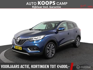 Renault Kadjar 1.3 TCe Zen 140Pk Automaat | Leder | Trekhaak | Clima | Apple CarPlay | Keyless | PDC v/a | 1500 kg trekgewicht | Blue Iron | DEALER-STAAT