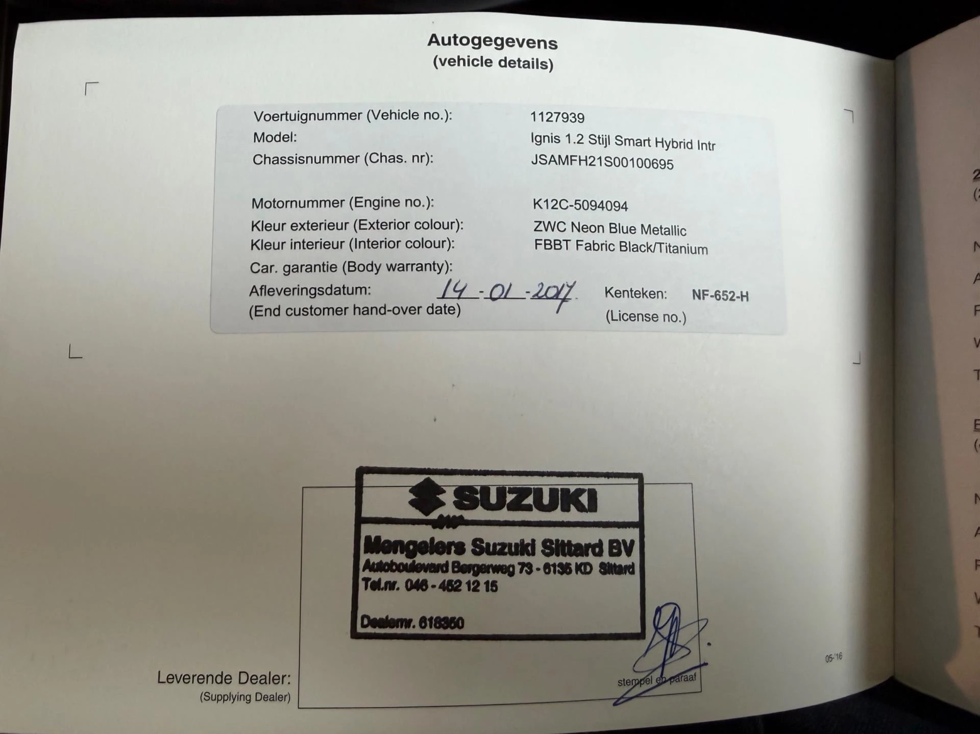 Hoofdafbeelding Suzuki Ignis