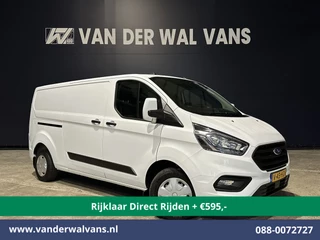 Ford Transit Custom 2.0 TDCI L2H1 Euro6 *Rijklaar Direct Rijden* Airco | Camera | Android auto | Cruisecontrol | Parkeersensoren verwarmde voorruit, bijrijdersbank, 2800kg trekvermogen