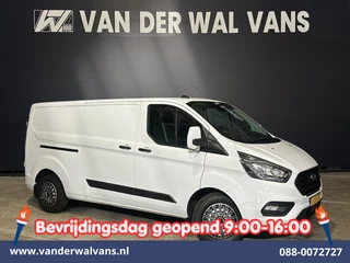 Ford Transit Custom 2.0 TDCI L2H1 Euro6 Airco | Navigatie | Apple Carplay | Cruisecontrol | Stoelverwarming LED, parkeersensoren, android auto, verwarmde voorruit, bijrijdersbank