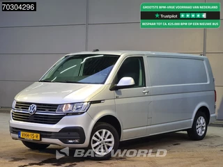 Volkswagen Transporter 110pk L2H1 Trekhaak Airco Cruise Parkeersensoren Euro6 L2 Airco Trekhaak Cruise control