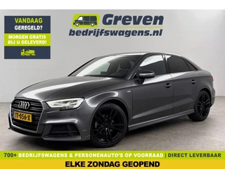 Audi A3 Limousine 30 TFSI S-line Automaat LED Clima Cruise Navigatie Parkeersensoren 18"LMV