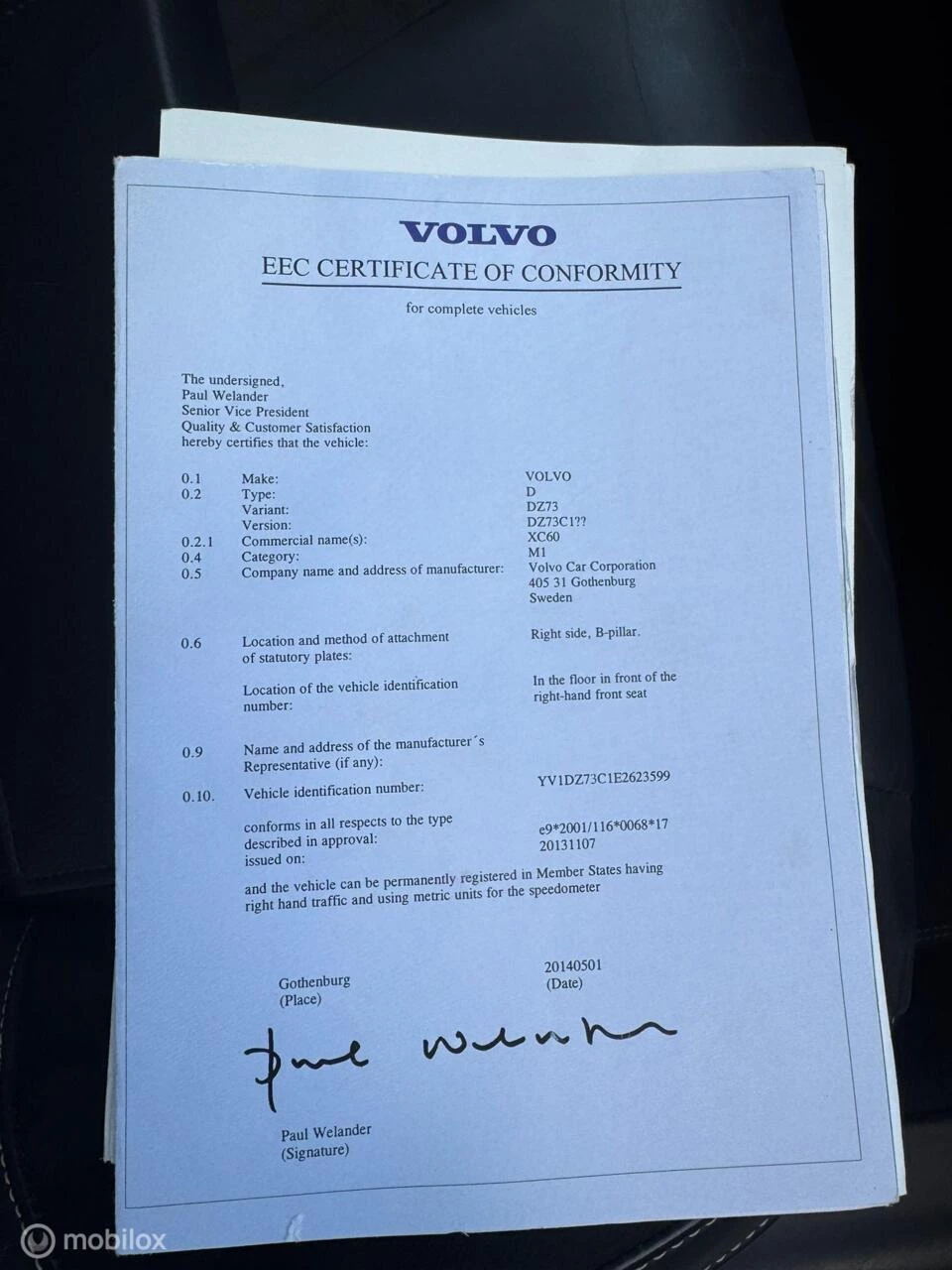 Hoofdafbeelding Volvo XC60