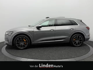Audi e-tron 55 quattro Business Edition Plus 95 kWh SOH 94,8% | Panoramadak | Camera| Leer | Luchtvering | Navigatie