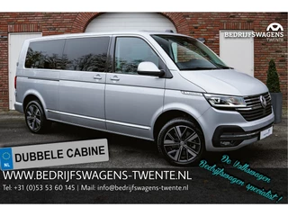 Volkswagen Caravelle T6.1 2.0 TDI 204 PK DSG L2H1 DUB/CAB A-Deuren ACC | LED | Leder | Apple Carplay/ Android Auto | Privacy glass |