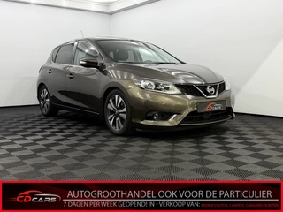 Hoofdafbeelding Nissan Pulsar Nissan Pulsar 1.6 DIG-T GT Half leder, 360 Camera, Navi, Cruise control, Keyless start, Clima, A start stop, Stoelverwarming