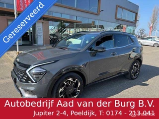 Sportage 1.6T PHEV 265pk 4WD  GT PlusLine,  65 km Volledig elektr. rijden hierna Hybride aandrijving , GT Line uitvoering  19 inch Velgen , Priveglas, Stoel elektr. verstelbaar ,  Stoel & Stuur verwarming , 360o camera , trekhaak