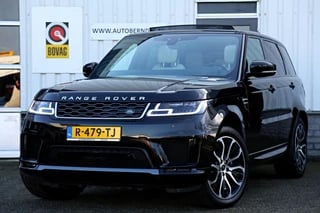 Hoofdafbeelding Land Rover Range Rover Sport Land Rover Range Rover Sport 2.0 P400e HSE*BTW*Perfect Onderh.*Luchtvering/Pano/Leder/Stoelverw./LED/Meridian/Keyless Entry+Go/Dodehoek/Rijstrook/Apple Carplay-Android/Adap. Driving Beam/21 inch LM*