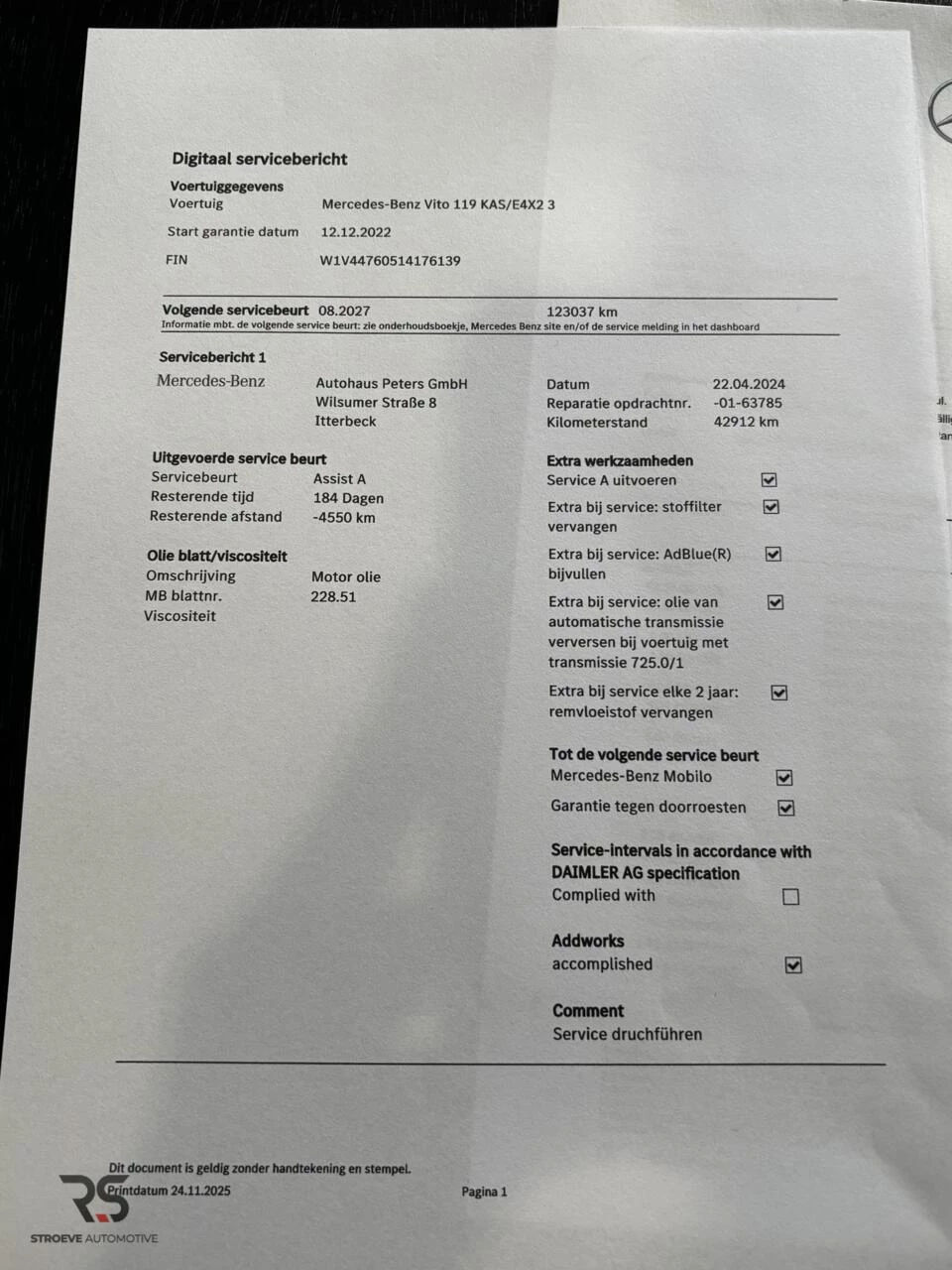 Hoofdafbeelding Mercedes-Benz Vito