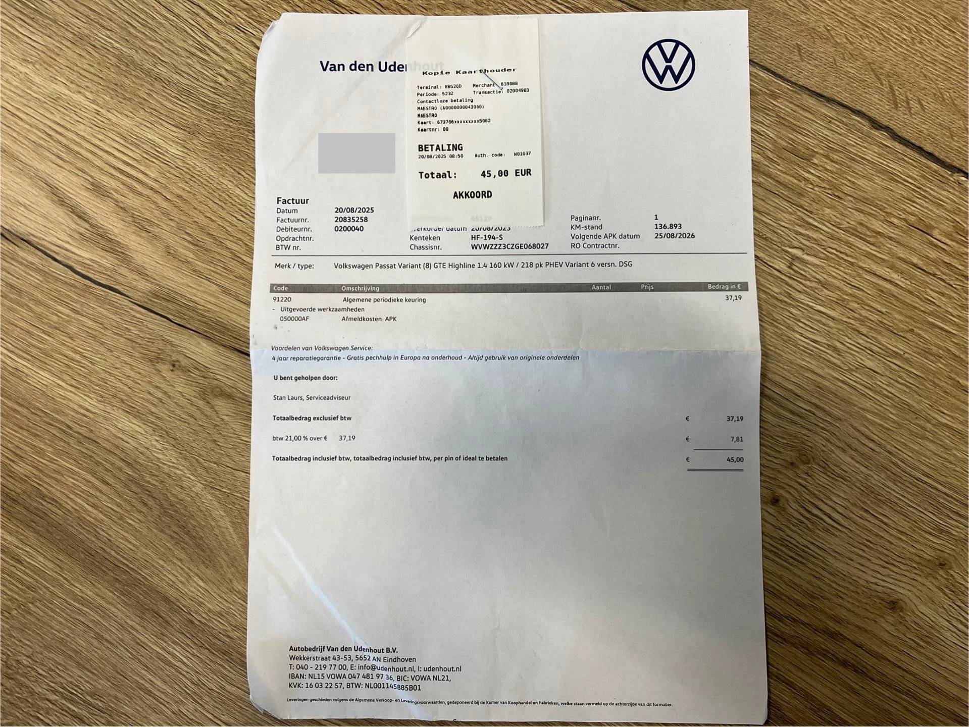 Hoofdafbeelding Volkswagen Passat