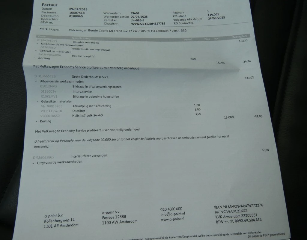 Hoofdafbeelding Volkswagen Beetle