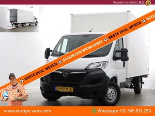 Opel Movano 2.2D 140pk Bakwagen met laadklep 1.060kg laadvermogen 08-2023