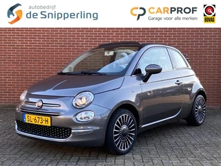 Hoofdafbeelding Fiat 500C Fiat 500C 0.9 TWINAIR T CABRIO LOUNGE NAV CRUISE PDC LMV DAB AIRCO