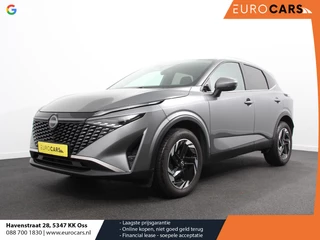 Nissan Qashqai 1.3 MHEV Automaat N-Connecta | Navigatie | Climate Control | Sfeerverlichting | Camera 360 | Led | Dab | Verwarmde voorstoelen | Adaptive Cruise Control | Digitale Cockpit | Lichtmetalen Velgen