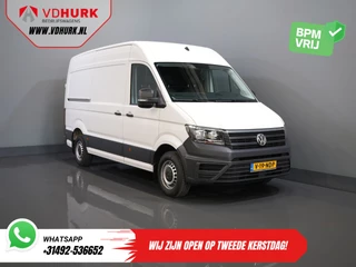 Volkswagen Crafter 35 2.0 TDI 140 pk DSG Aut. L3H3 BPM VRIJ! Carplay/ Camera/ Cruise/ Trekhaak/ Betimmerd/ Airco