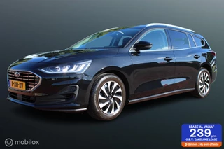 Ford Focus Wagon 1.0 EcoBoost Hybrid Titanium Style, Stoel-stuurverwarming, Donker glas, Clima, Pdc + Camera, Navi + app connect