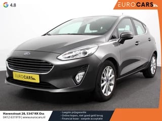 Ford Fiesta 1.0 EcoBoost 125pk Titanium | Navigatie | Apple Carplay/Android Auto | Parkeersensor achter | Cruise Control | Stoel-en stuurverwarming | Verwarmde voorruit | Climate Control