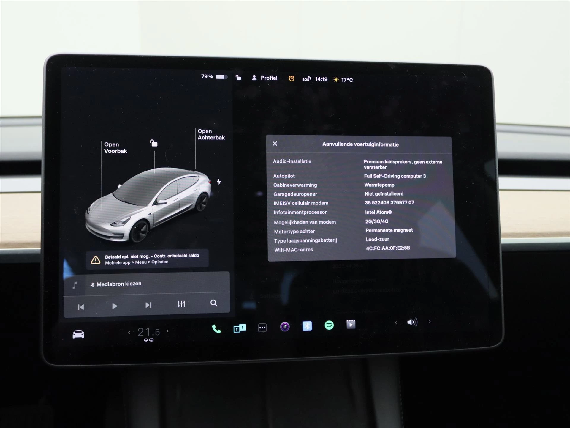 Hoofdafbeelding Tesla Model 3