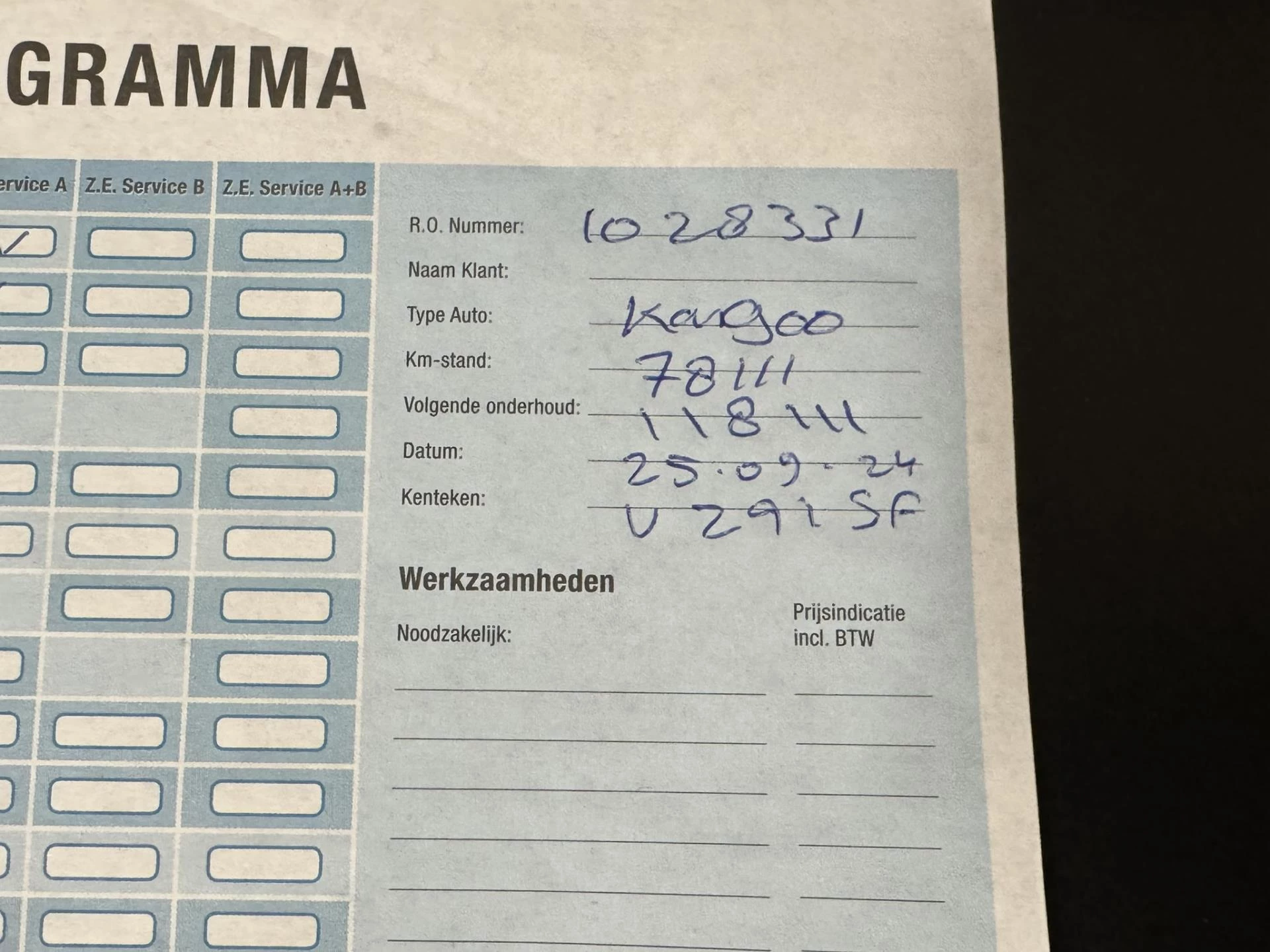 Hoofdafbeelding Renault Kangoo Z.E.