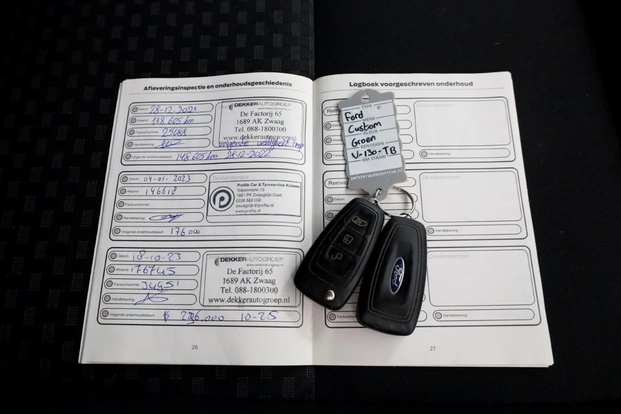 Hoofdafbeelding Ford Transit Custom