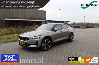 Polestar 2 Long Range Dual Motor Launch Edition 78kWh LRDM soh 91% stoelverwarming+koeling panodak vol leder carplay adaptive cruise control