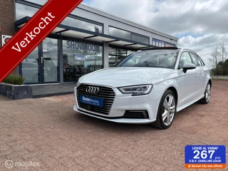 Hoofdafbeelding Audi A3 Audi A3 Sportback 40 e-tron Hybride met S pakket, Panodak, B&O, apple car play