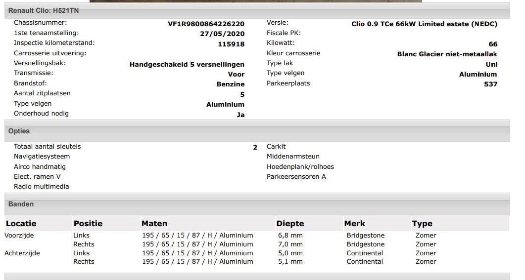 Hoofdafbeelding Renault Clio