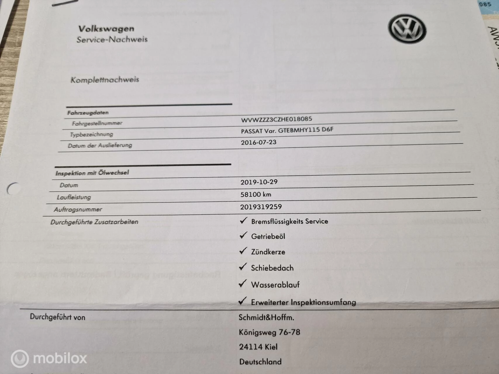 Hoofdafbeelding Volkswagen Passat