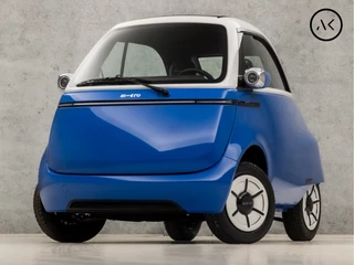 Microlino Competizione L7 10.5 kWh (LEASE 250,- P/M, DIRECT LEVERBAAR, NIEUW, VERSIE 2, ZURICH BLUE DUOCOLOR, 90 KM/H, 180KM ACTIERADIUS, NIEUW)