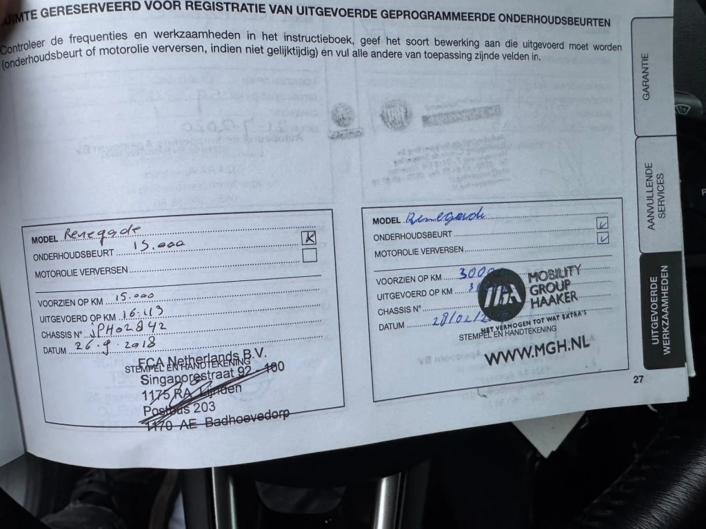 Hoofdafbeelding Jeep Renegade