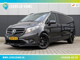 Mercedes-Benz Vito 119CDI AUTOMAAT DUBBELE CABINE 2X SCHUIFDEUR LANG LEDER PDC CRUISE CLIMATE CONTROL STOELVERWARMING