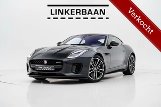Jaguar F-type 2.0T P300 R-Dynamic | Panodak | Meridian | Camera | Sportuitlaat | 19 inch |