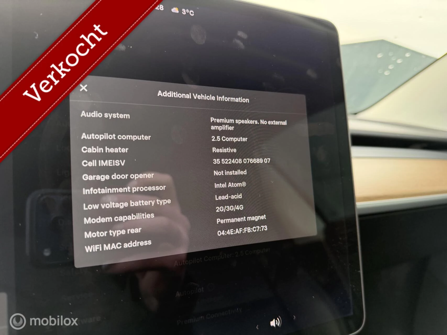 Hoofdafbeelding Tesla Model 3