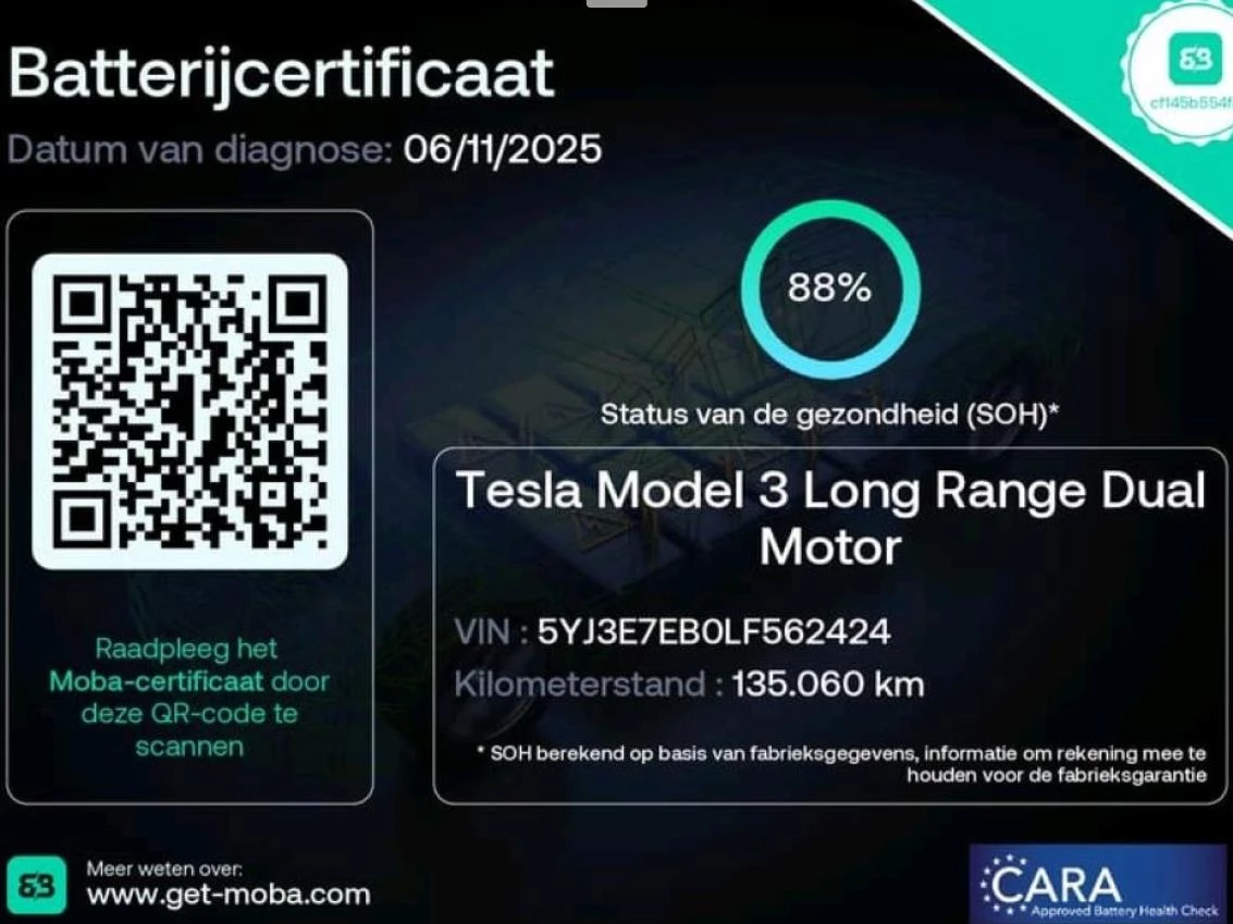 Hoofdafbeelding Tesla Model 3