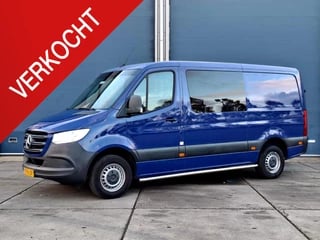 Mercedes-Benz Sprinter 314 2.2 CDI L2H2 DC EURO VI-D DUBBEL CABINE / NAVI / LEER / AUTOMAAT / CAMERA