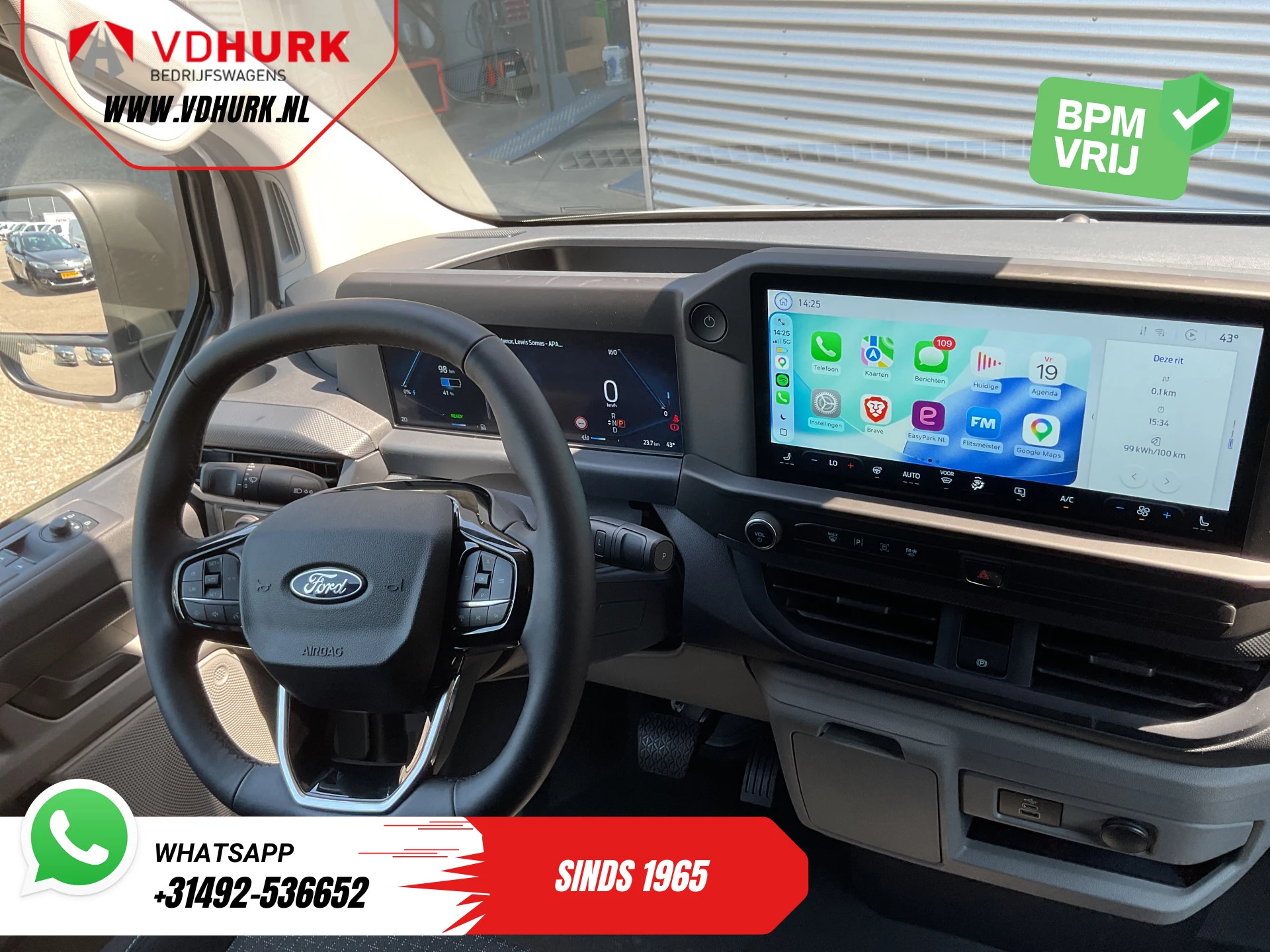 Hoofdafbeelding Ford E-Transit Custom