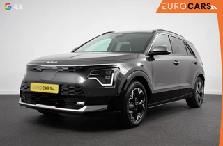 Kia Niro EV DynamicPlusLine 64.8 kWh Navigatie Half Leder Schuif-kantel dak Electrisch bedienbare achterklep DAB Led Camera Extra Getint Glas Lichtmetalen Velgen