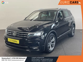 Volkswagen Tiguan 1.5 TSI 150pk DSG R-Line Platinum Panoramadak Navigatie Apple Carplay/Android Auto Camera Parkeersensoren Adaptive Cruise Control Leder Memory stoelen Stoelverwarming Elektrische achterklep Climate Control Virtual Cockpit